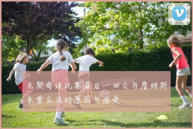 东契奇谈比赛最后一回合与詹姆斯未曾交流的原因与感受